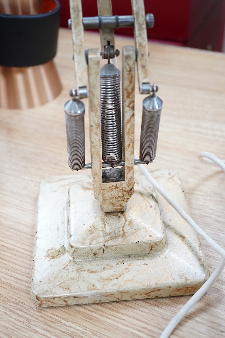 An Anglepoise lamp 1227 in scumbled finish